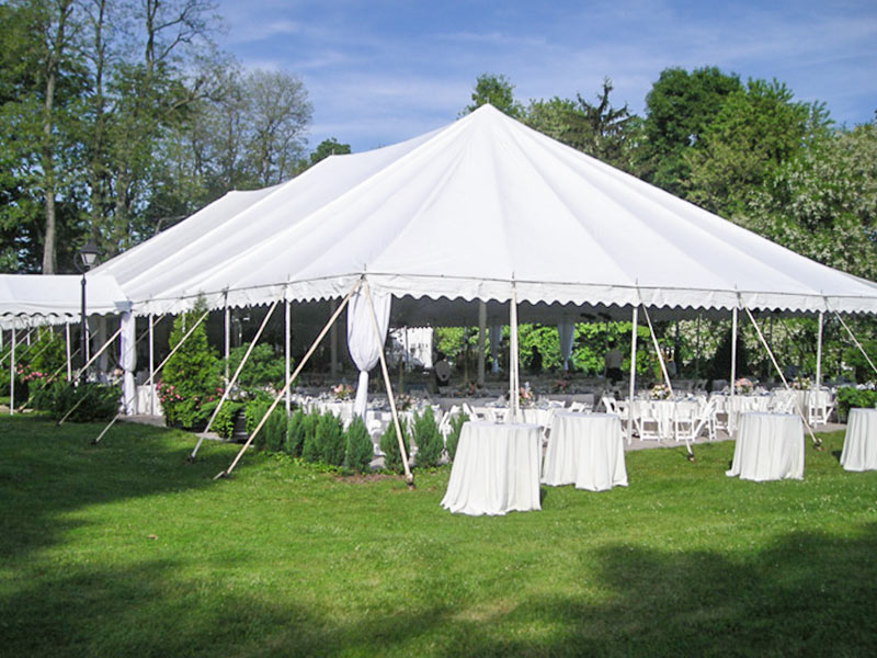 pole tent rental from Chattanooga Tent