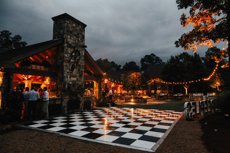 custom dance floors with Chattanooga Tent