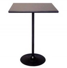 30" Square Black Cocktail Table