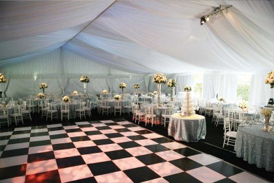 Black and White Dancefloor