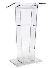 Clear Acrylic Lectern