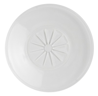 Clear Glass Salad Plate - Starburst